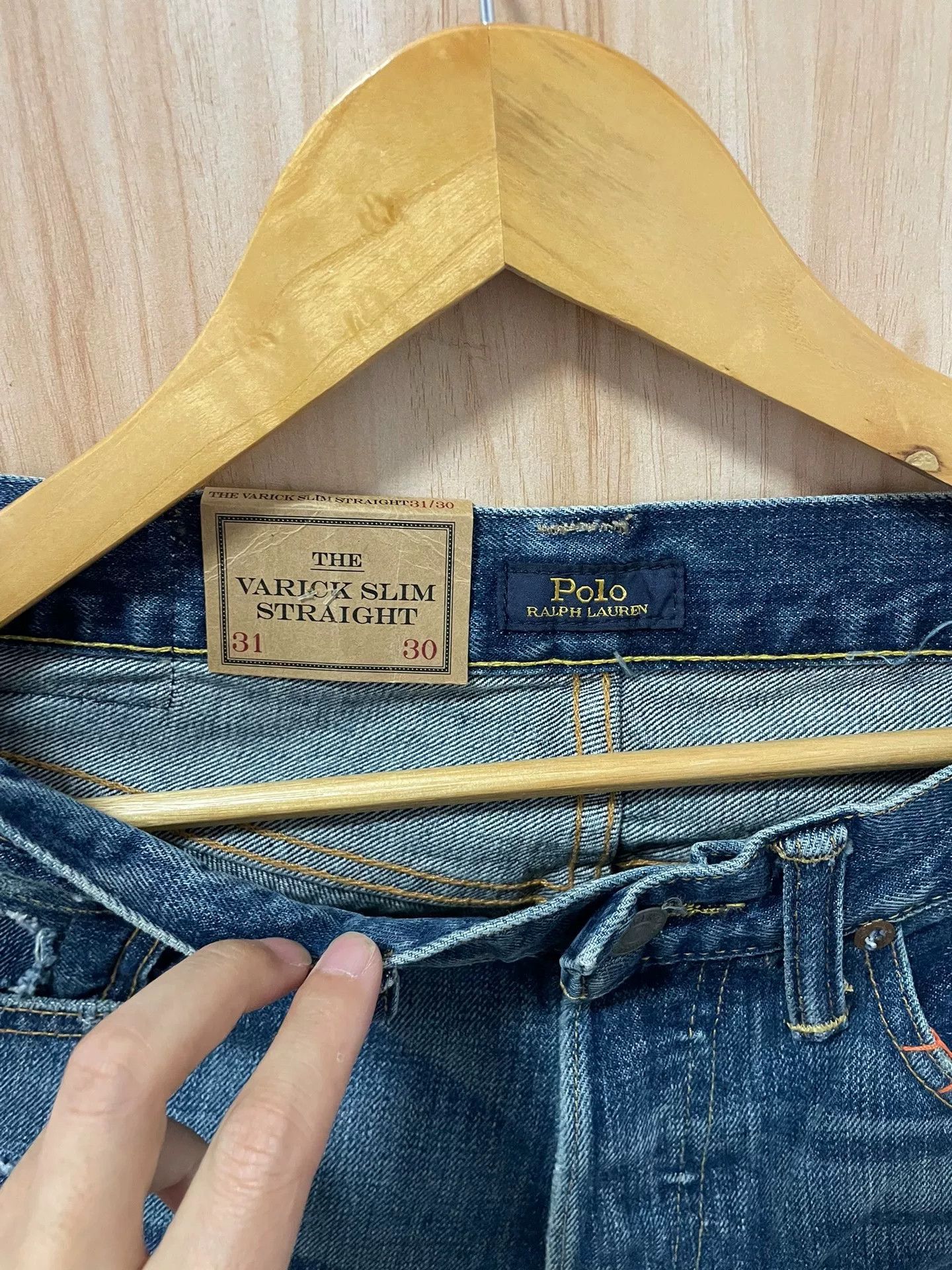 Polo Ralph Lauren Polo Ralph Lauren Men's Jeans Size US 32 / EU 48 - 5 Thumbnail