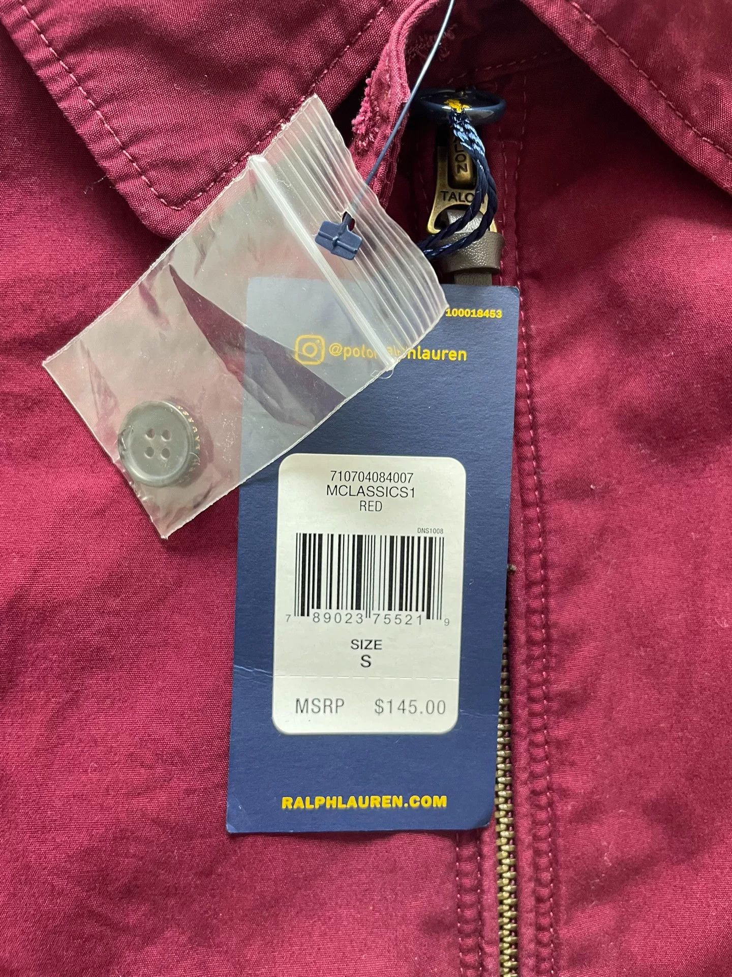 Polo Ralph Lauren Polo Ralph Lauren Lightweight Jacket Size US S / EU 44-46 / 1 - 3 Thumbnail