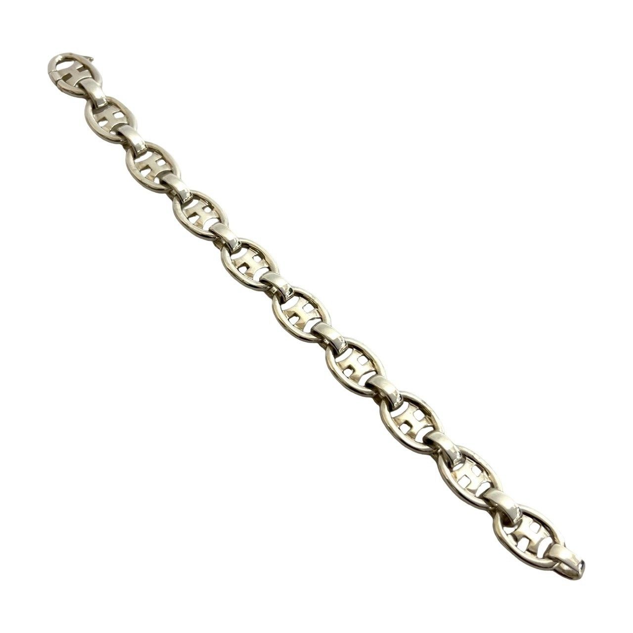 Hermes Hermes Hermès H Logo Silver 925 Bracelet Precious Metal Bracelet DUTY FREE for USA Size ONE SIZE - 7 Thumbnail