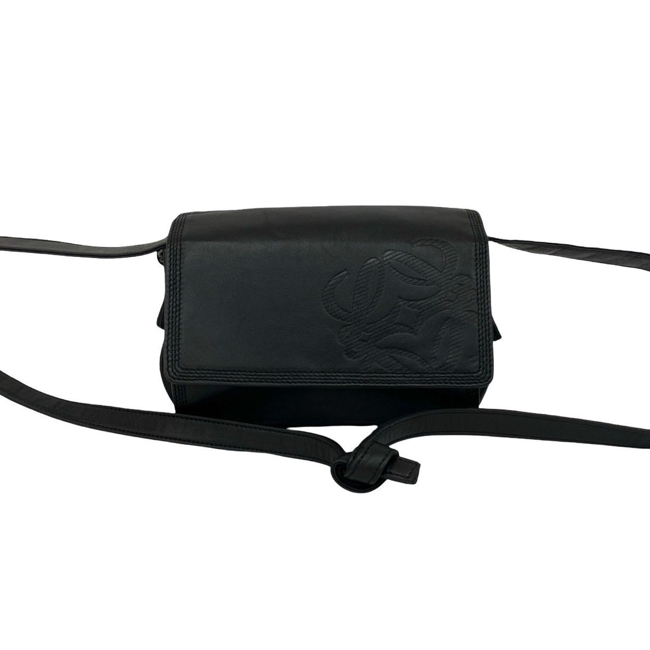 Loewe Loewe Anagram Nappa Leather Shoulder Bag Leather Shoulder 