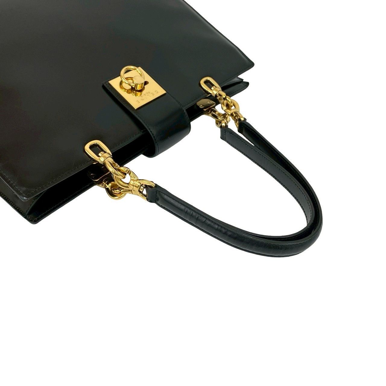 Celine Celine Celine Logo Calf Leather Handbag Leather Tote Bag DUTY FREE for USA Size ONE SIZE - 5 Thumbnail