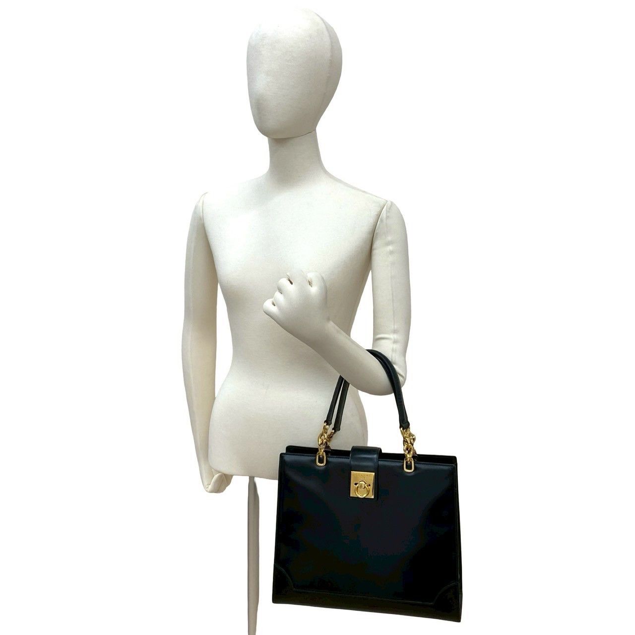 Celine Celine Celine Logo Calf Leather Handbag Leather Tote Bag DUTY FREE for USA Size ONE SIZE - 3 Thumbnail