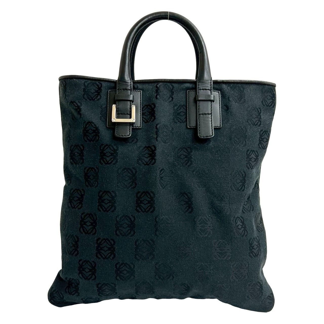 Loewe Loewe Loewe Anagram Logo Canvas Leather Handbag Leather Tote Bag DUTY FREE for USA Size ONE SIZE - 2 Thumbnail