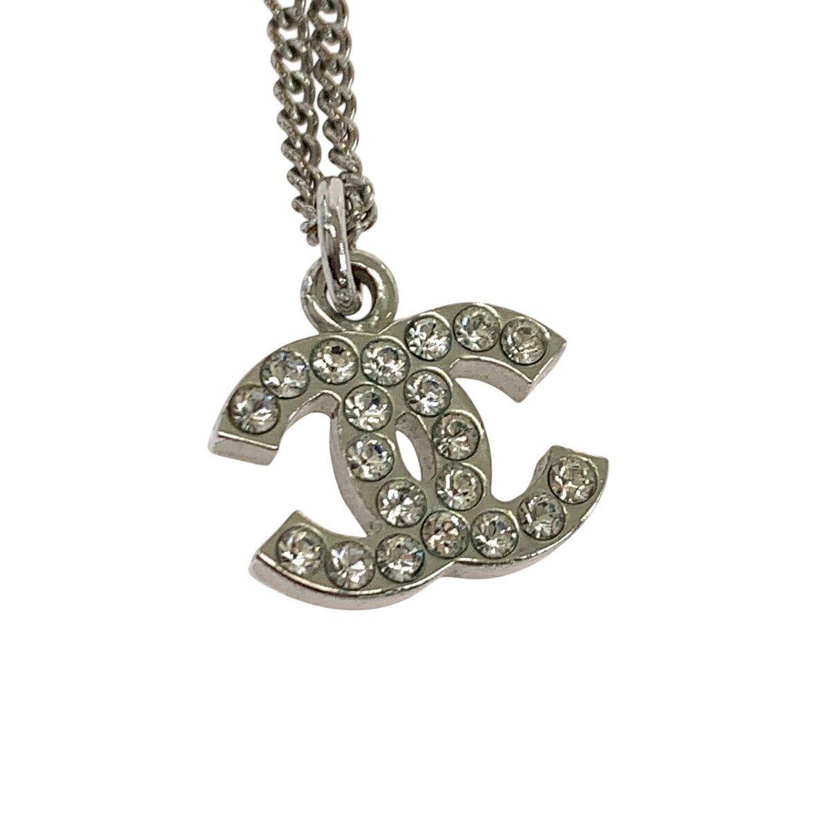 Chanel Chanel Chanel Coco Mark Rhinestone Necklace Metal Necklace DUTY FREE for USA Size ONE SIZE - 6 Thumbnail