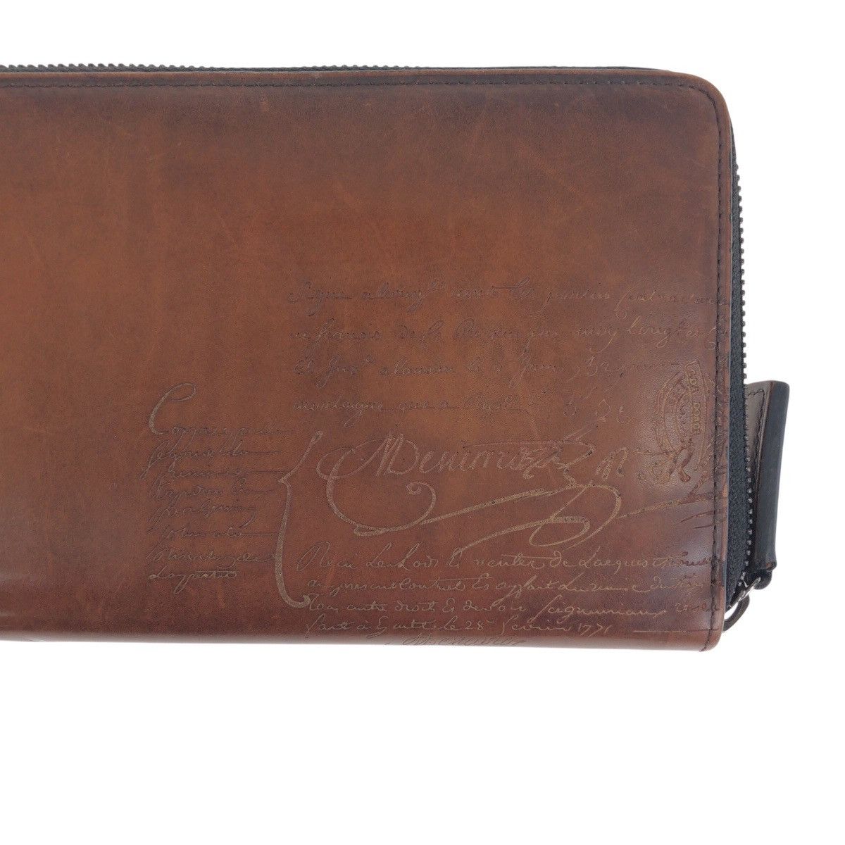 Berluti Berluti Berluti Scritto Leather Long Zip Wallet Leather Long Wallet E0148 DUTY FREE for USA Size ONE SIZE - 10 Thumbnail