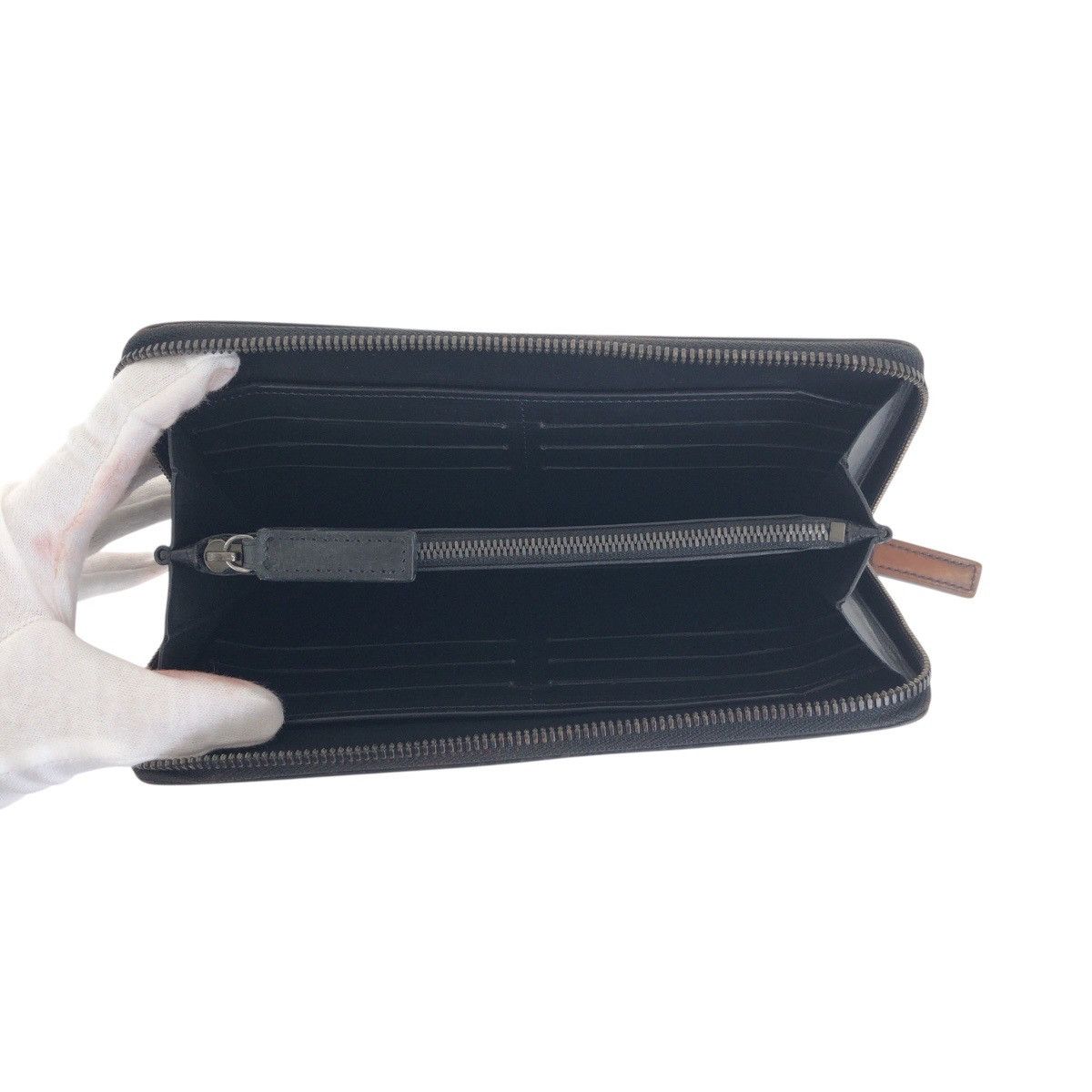 Berluti Berluti Berluti Scritto Leather Long Zip Wallet Leather Long Wallet E0148 DUTY FREE for USA Size ONE SIZE - 6 Thumbnail