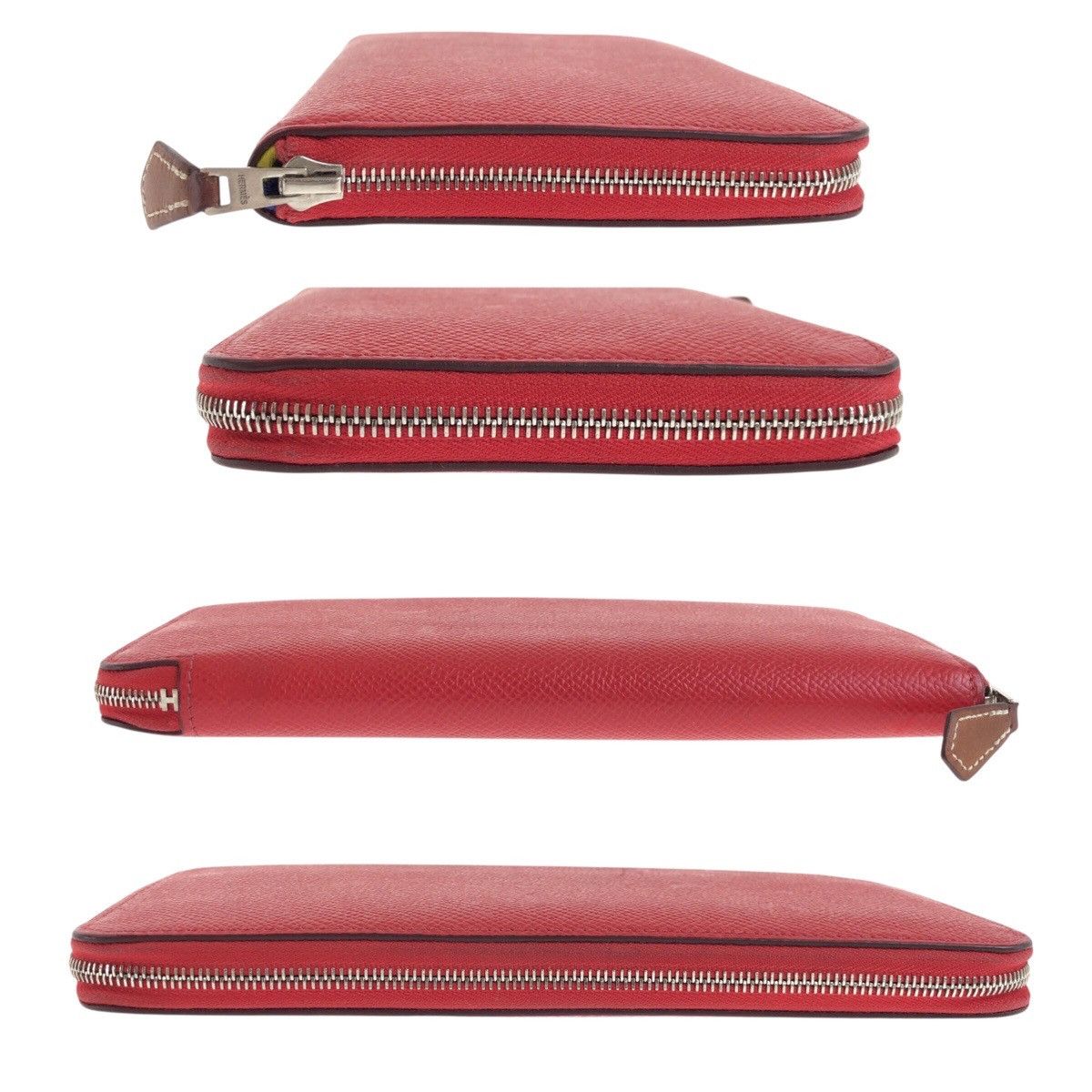 Hermes Hermes Hermès Azap Silk'in Veau Epsom Long Wallet Leather Long Wallet A DUTY FREE for USA Size ONE SIZE - 7 Thumbnail