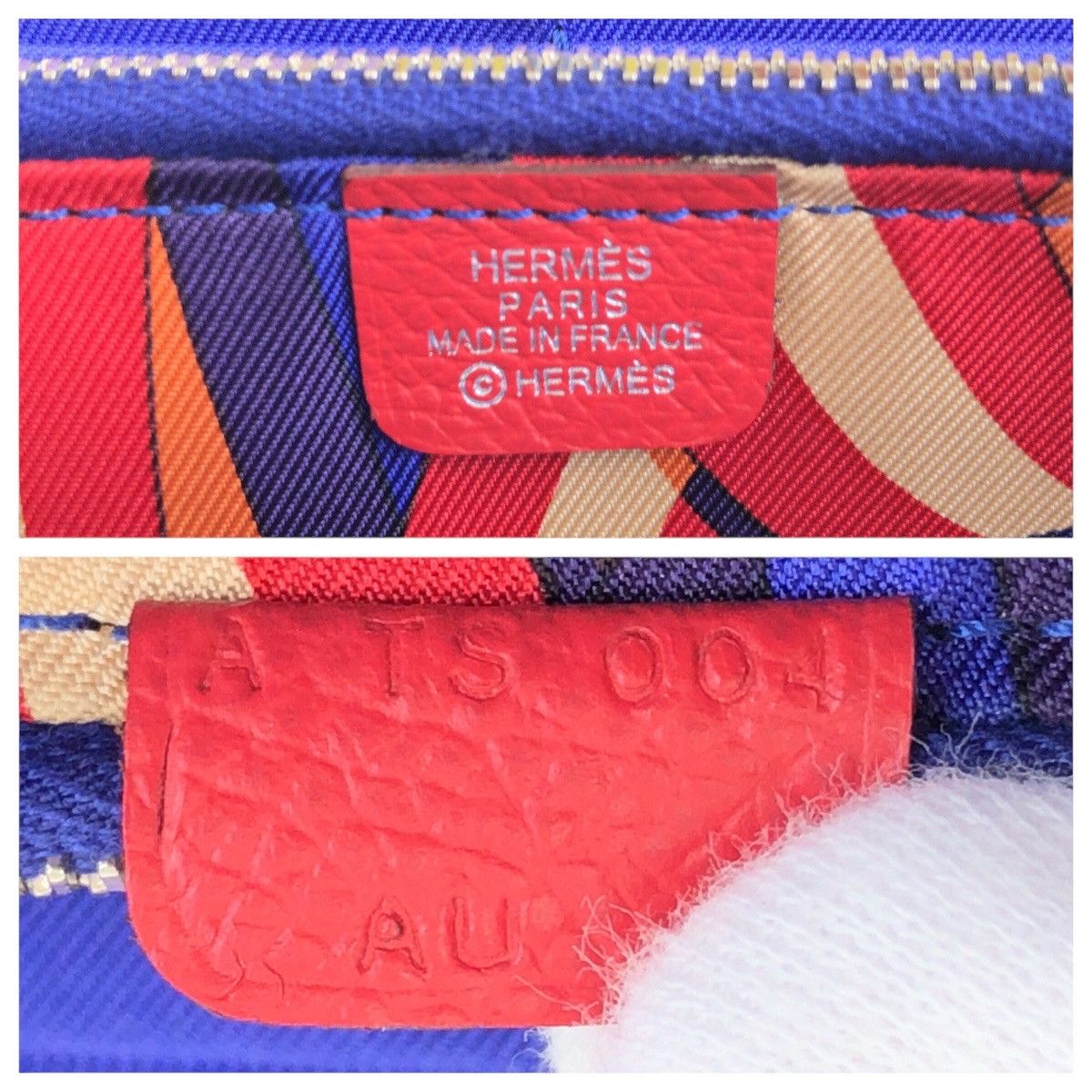 Hermes Hermes Hermès Azap Silk'in Veau Epsom Long Wallet Leather Long Wallet A DUTY FREE for USA Size ONE SIZE - 5 Thumbnail