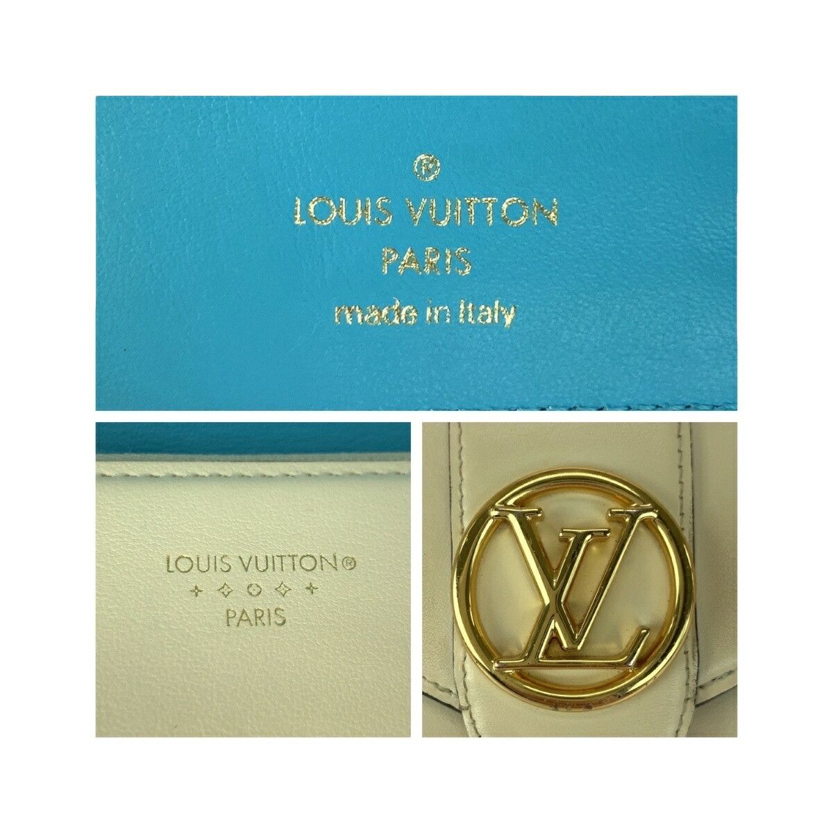 Louis Vuitton Louis Vuitton Louis Vuitton Portefeuille Pont Neuf Leather Wallet Leather Short Wallet M69176 DUTY FREE for USA Size ONE SIZE - 6 Thumbnail