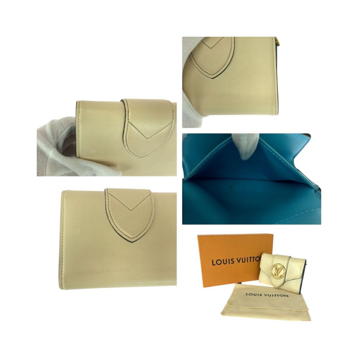 Louis Vuitton Louis Vuitton Louis Vuitton Portefeuille Pont Neuf Leather Wallet Leather Short Wallet M69176 DUTY FREE for USA Size ONE SIZE - 10 Thumbnail
