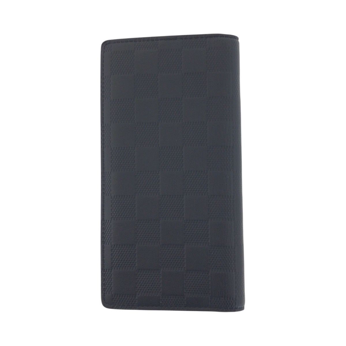 Louis Vuitton Louis Vuitton Louis Vuitton Portefeuille Brazza Damier Infini Long Wallet Textile Long Wallet N63010 DUTY FREE for USA Size ONE SIZE - 2 Thumbnail
