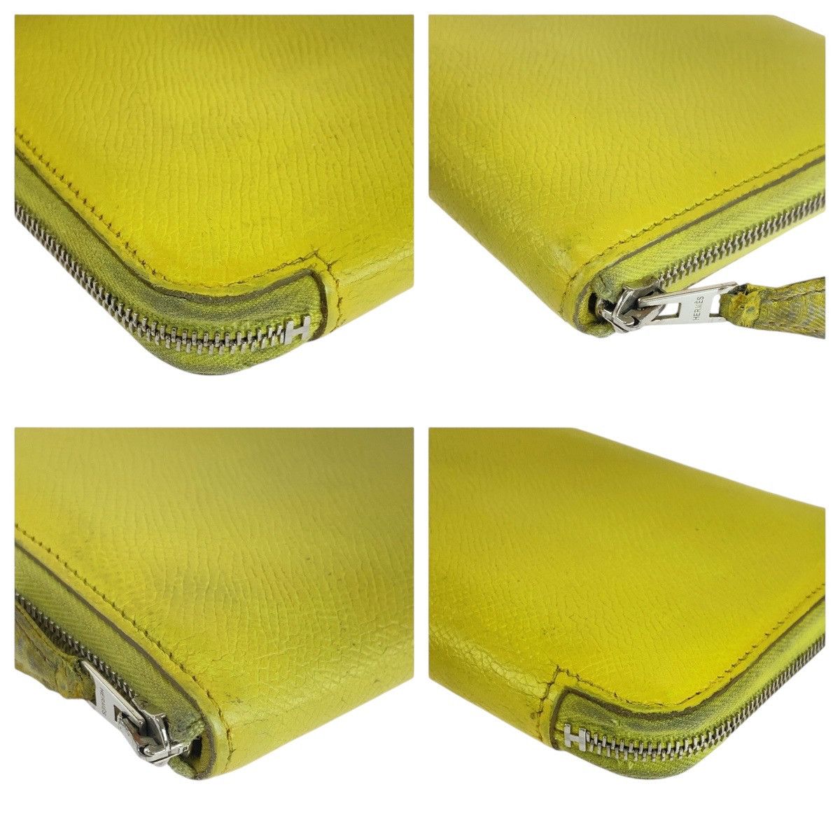 Hermes Hermes Hermès Azap Long Silk In Vau Epsom Long Wallet Leather Long Wallet Stamp Q DUTY FREE for USA Size ONE SIZE - 3 Thumbnail