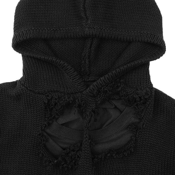 Balenciaga Balenciaga Balenciaga Cotton Knit Hoodie Textile Sweatshirts & Hoodies DUTY FREE for USA Size ONE SIZE - 8 Thumbnail