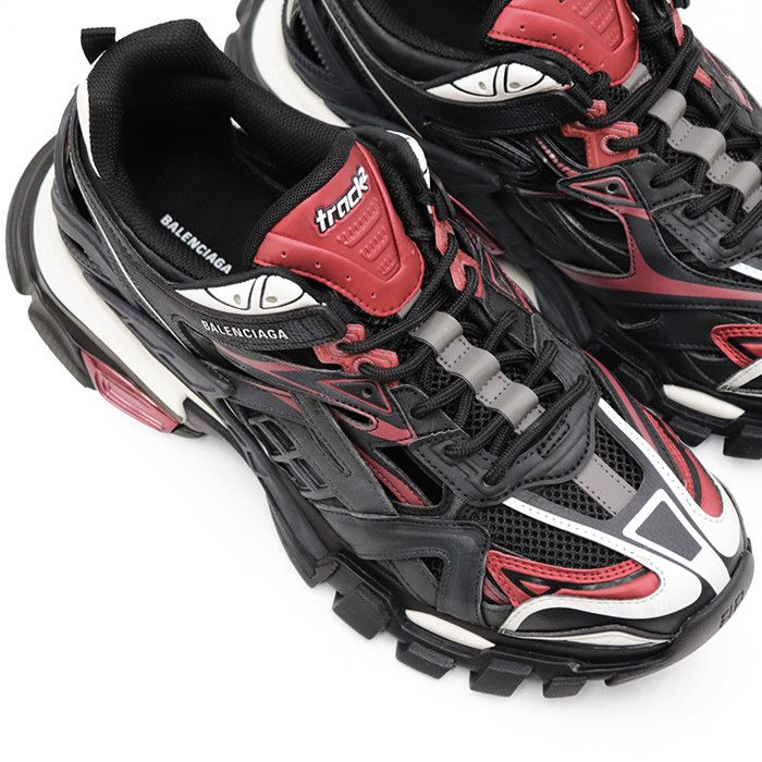Balenciaga Balenciaga Balenciaga Track2 Mesh Metallic Chunky Sneaker Textile Shoes DUTY FREE for USA Size ONE SIZE - 13 Thumbnail