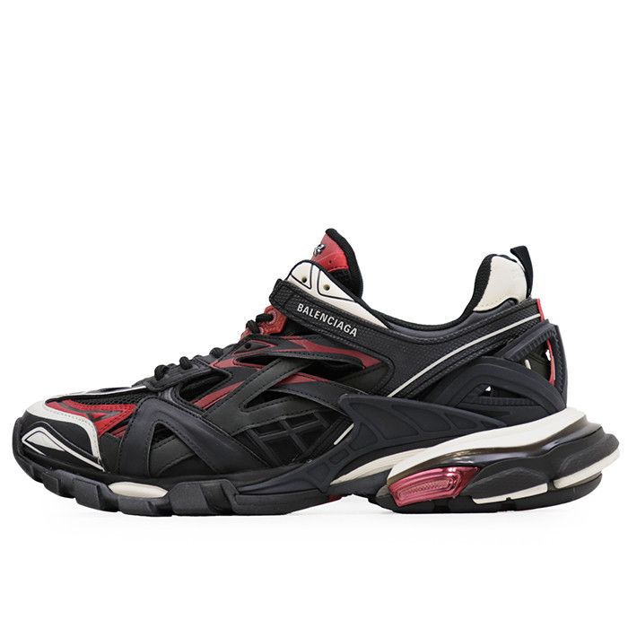 Balenciaga Balenciaga Balenciaga Track2 Mesh Metallic Chunky Sneaker Textile Shoes DUTY FREE for USA Size ONE SIZE - 4 Thumbnail