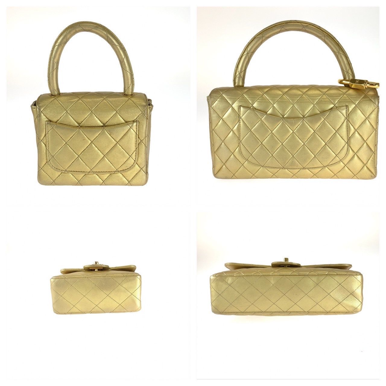 Chanel Chanel Chanel Matelasse Lambskin 2way Bag Leather Handbag DUTY FREE for USA Size ONE SIZE - 6 Thumbnail