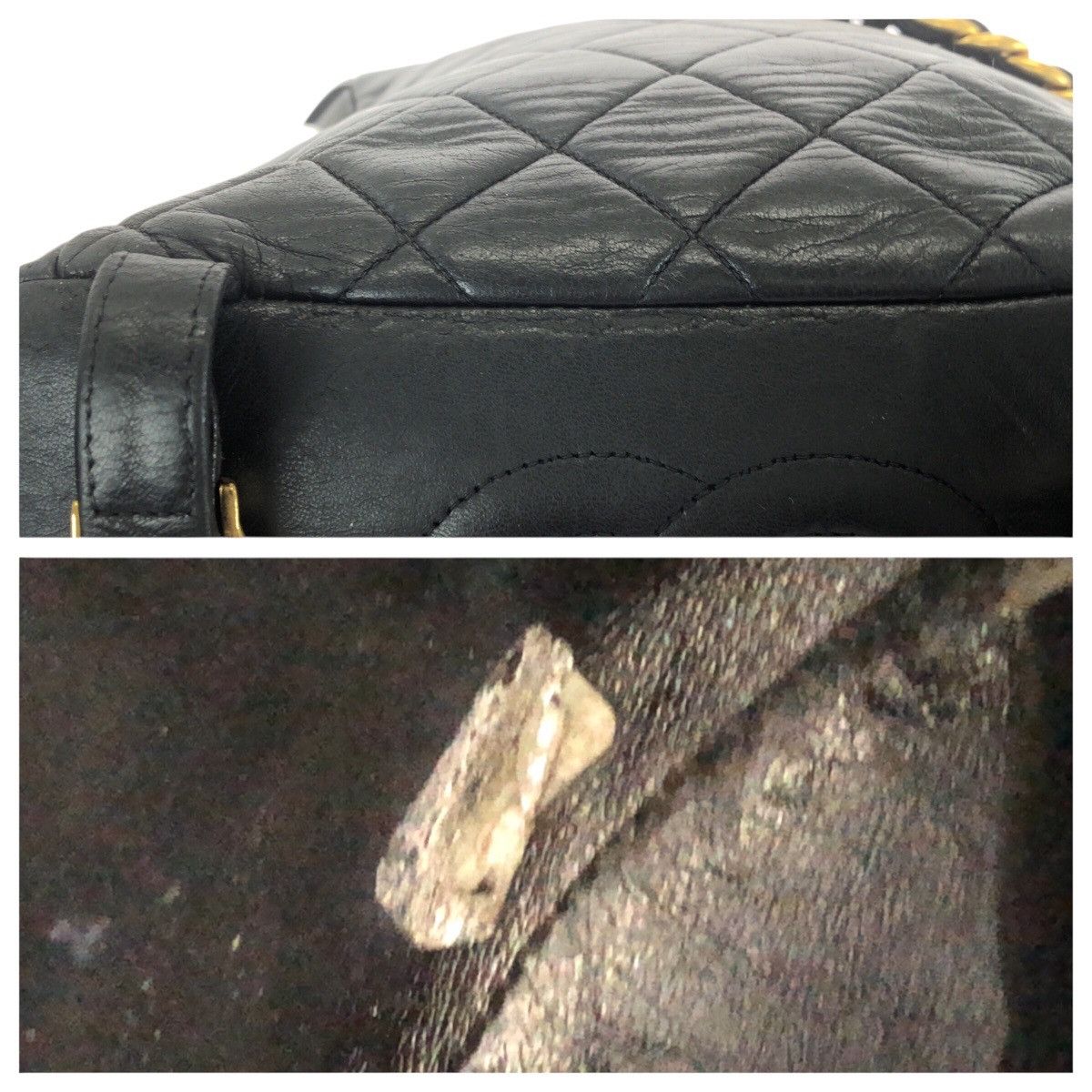Chanel Chanel CHANEL Matelasse Lambskin Backpack Leather Backpack DUTY FREE for USA Size ONE SIZE - 6 Thumbnail