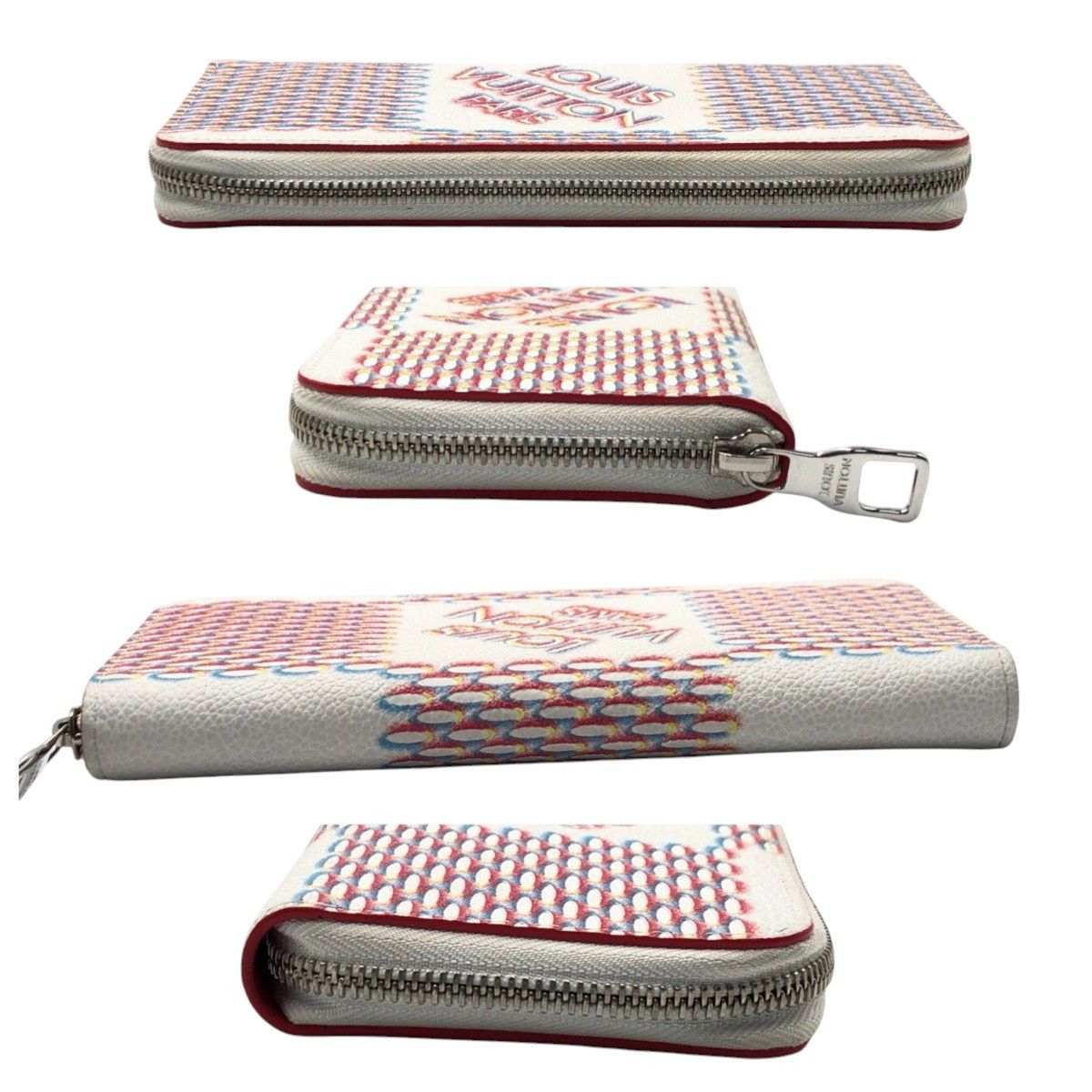 Louis Vuitton Louis Vuitton Louis Vuitton Zippy Wallet Vertical Damier Spray Long Wallet Textile Long Wallet M81403 DUTY FREE for USA Size ONE SIZE - 7 Thumbnail