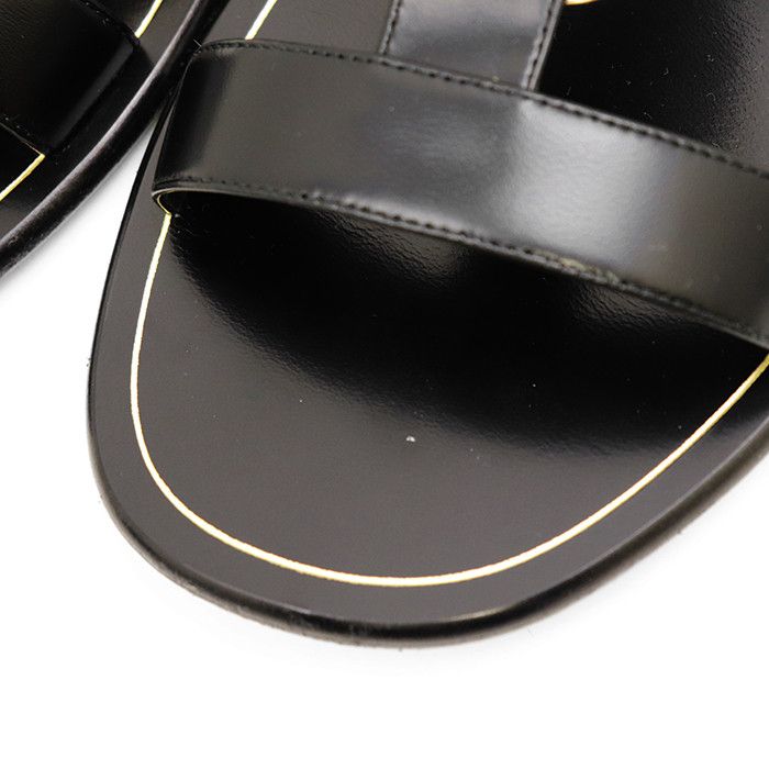 Salvatore Ferragamo Salvatore Ferragamo Salvatore Ferragamo Leather Flat Sandals Leather Shoes DUTY FREE for USA Size ONE SIZE - 2 Thumbnail