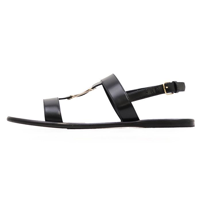 Salvatore Ferragamo Salvatore Ferragamo Salvatore Ferragamo Leather Flat Sandals Leather Shoes DUTY FREE for USA Size ONE SIZE - 4 Thumbnail