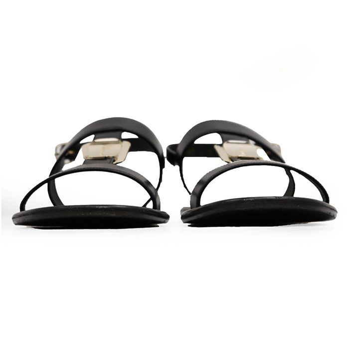 Salvatore Ferragamo Salvatore Ferragamo Salvatore Ferragamo Leather Flat Sandals Leather Shoes DUTY FREE for USA Size ONE SIZE - 5 Thumbnail