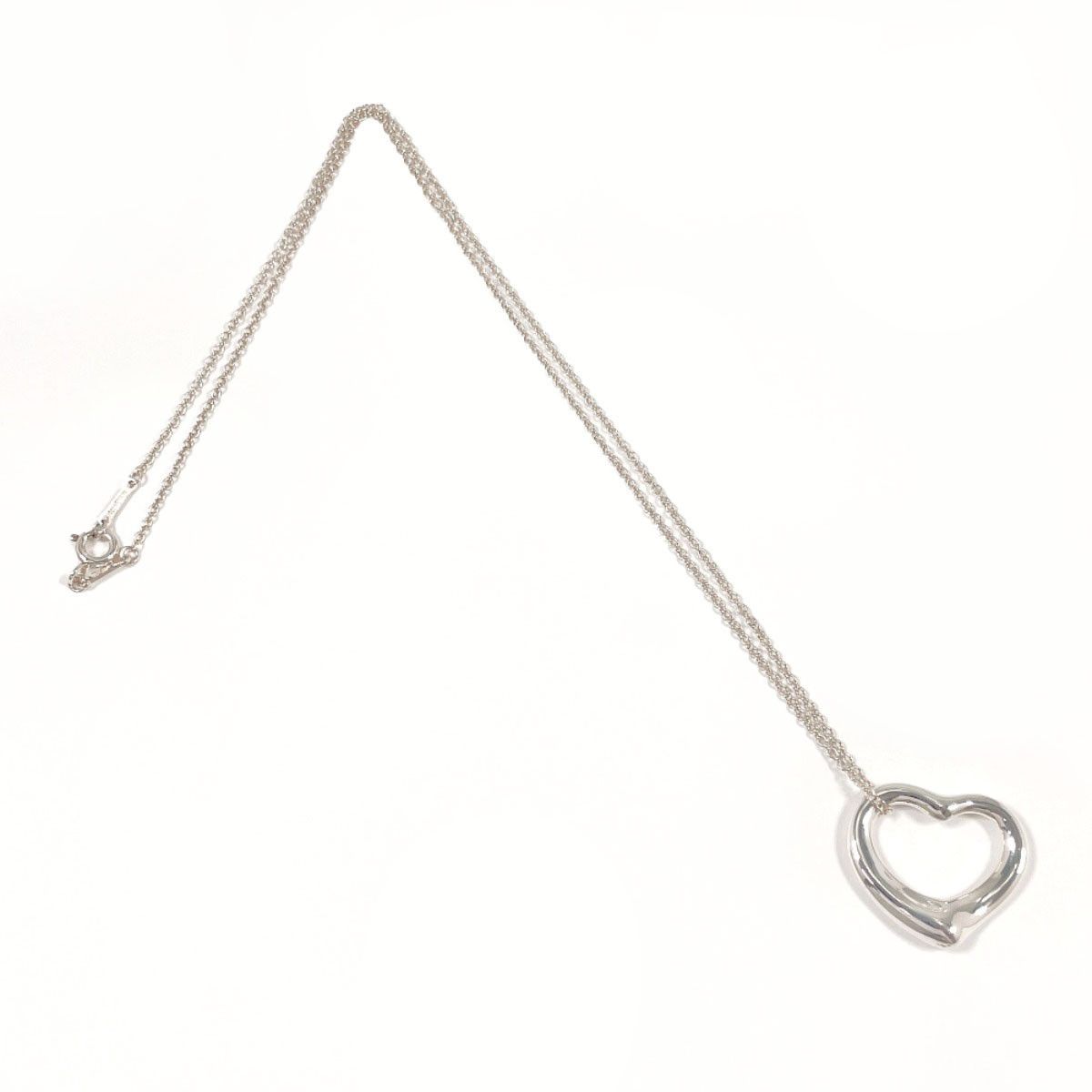 Tiffany & Co. Tiffany & Co. Tiffany&Co. Open Heart Silver925 Necklace Precious Metal Necklace DUTY FREE for USA Size ONE SIZE - 7 Thumbnail