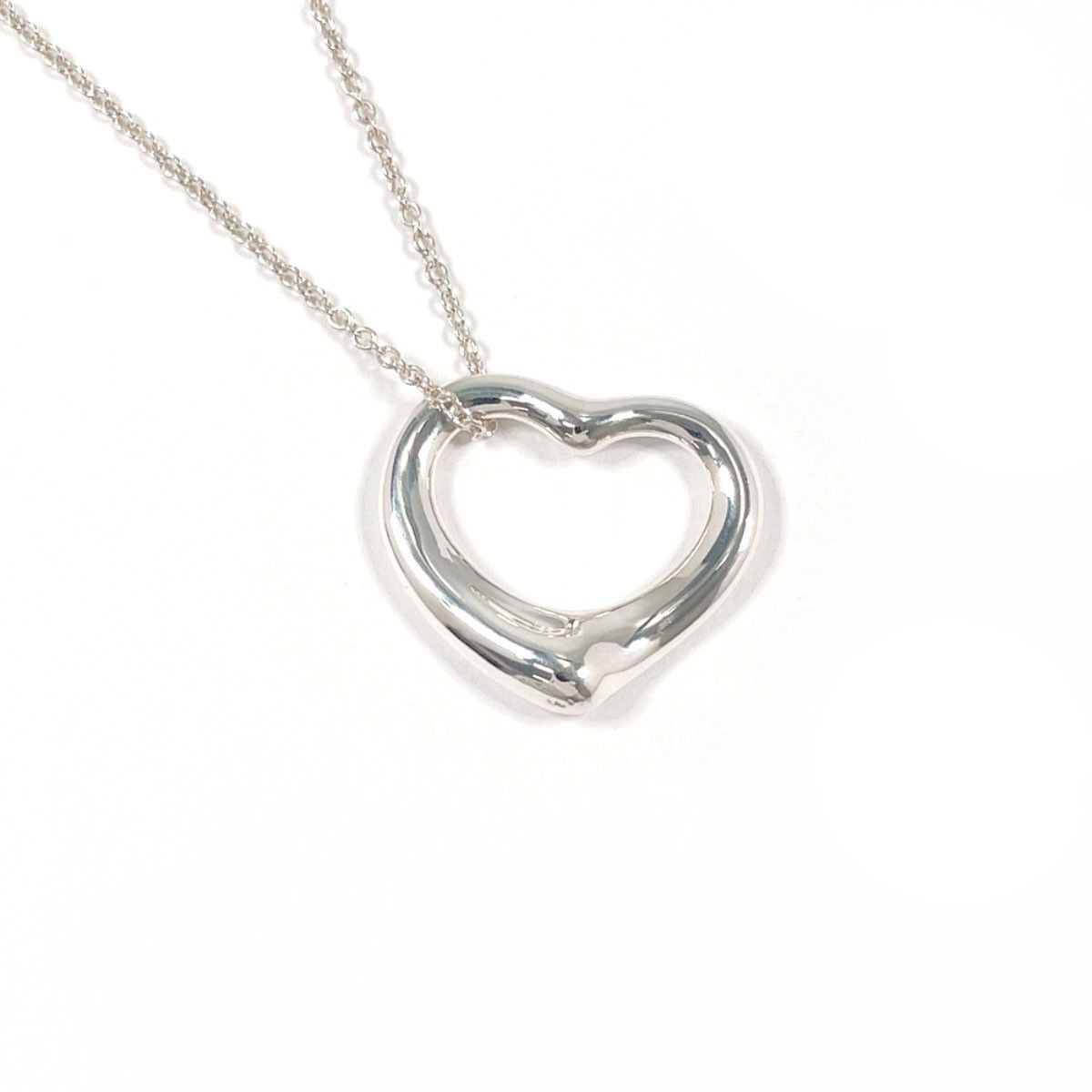 Tiffany & Co. Tiffany & Co. Tiffany&Co. Open Heart Silver925 Necklace Precious Metal Necklace DUTY FREE for USA Size ONE SIZE - 2 Thumbnail
