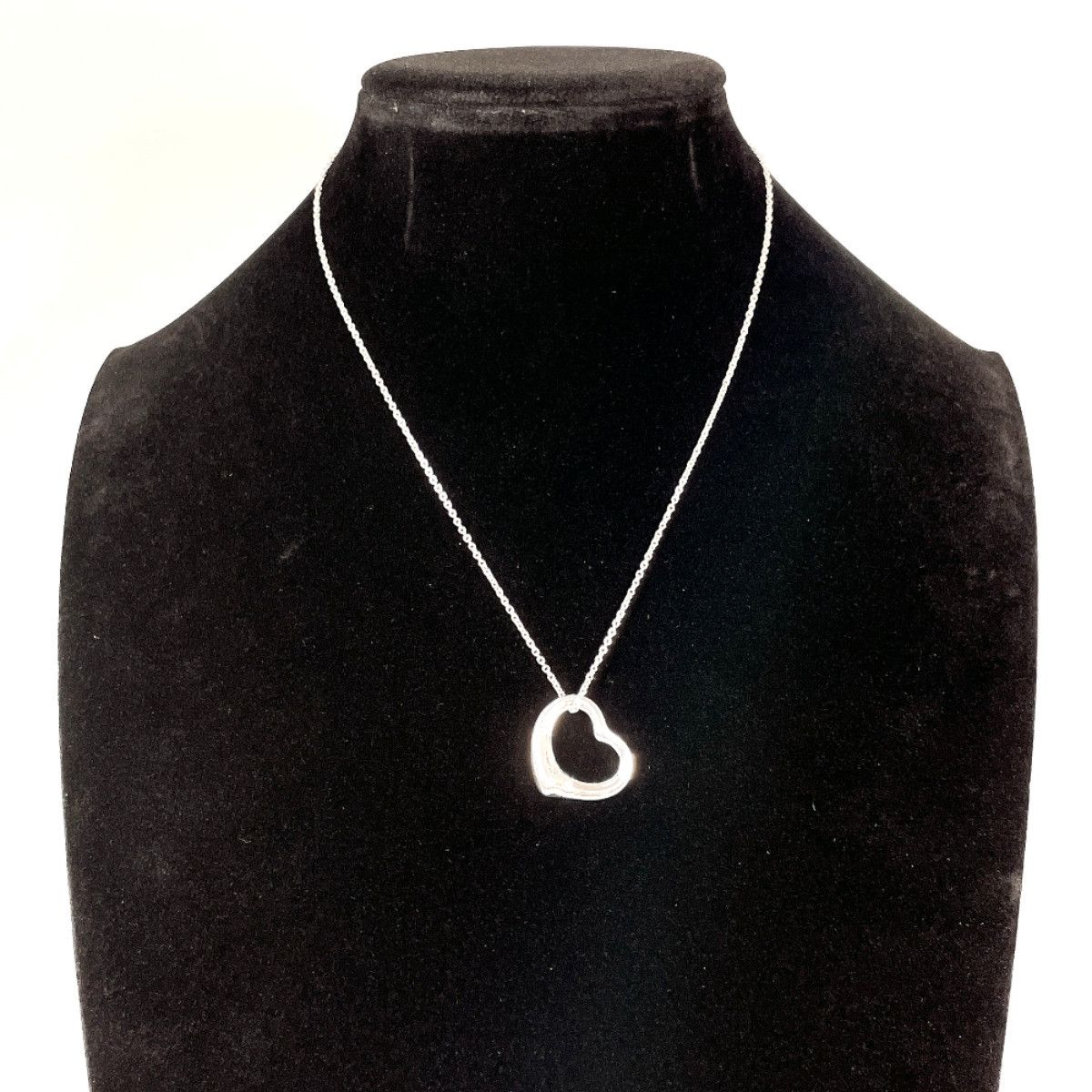 Tiffany & Co. Tiffany & Co. Tiffany&Co. Open Heart Silver925 Necklace Precious Metal Necklace DUTY FREE for USA Size ONE SIZE - 14 Thumbnail
