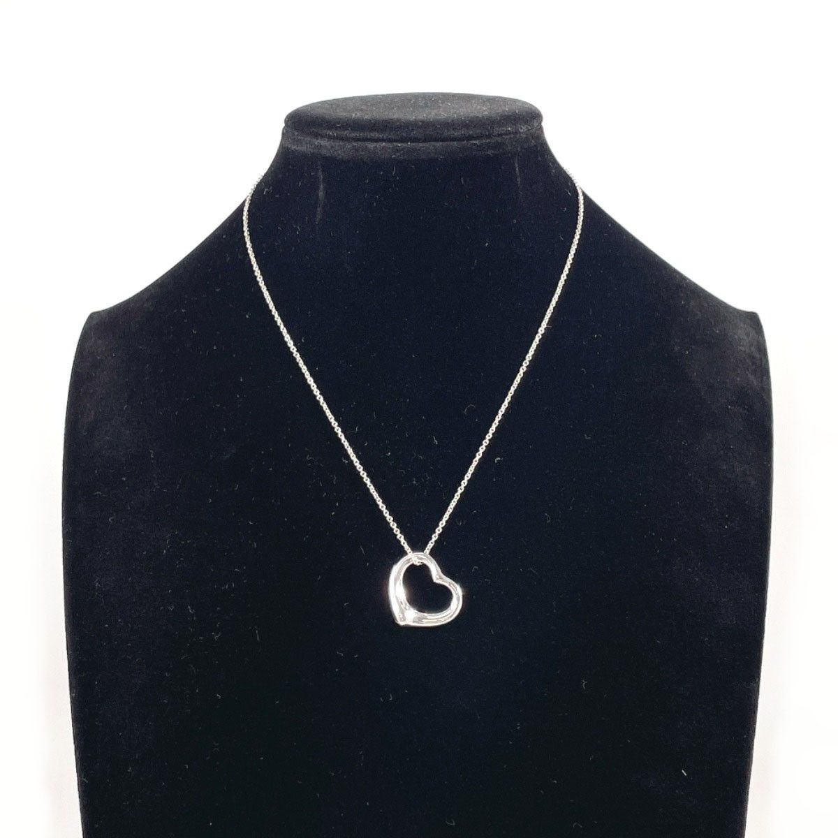 Tiffany & Co. Tiffany & Co. Tiffany&Co. Open Heart Silver925 Necklace Precious Metal Necklace DUTY FREE for USA Size ONE SIZE - 16 Thumbnail