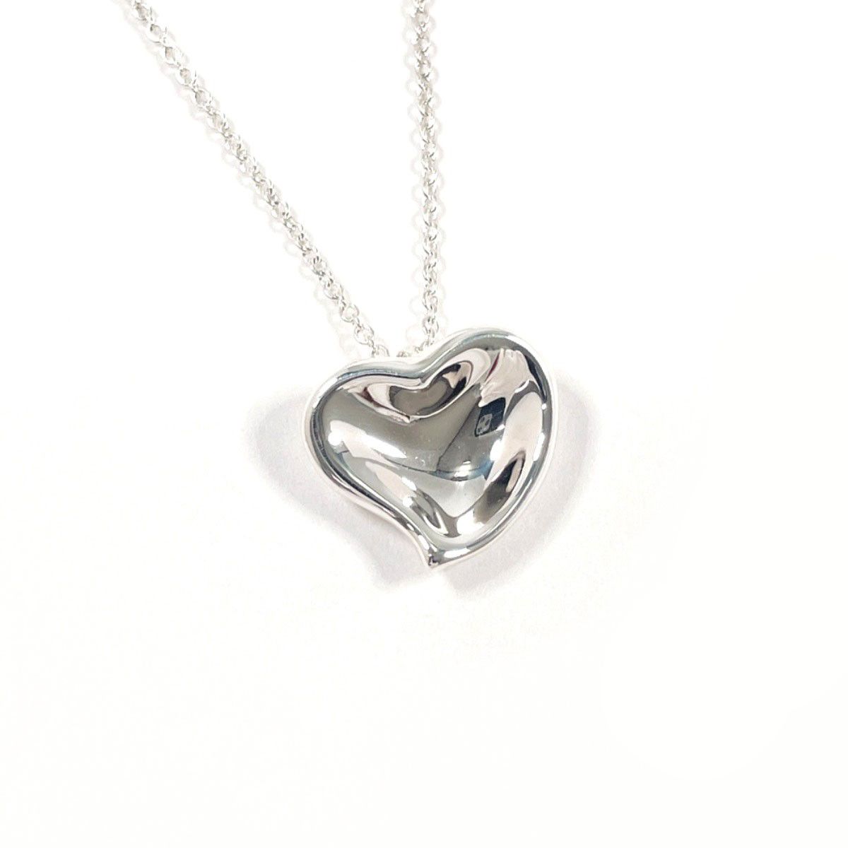 Tiffany & Co. Tiffany & Co. Tiffany & Co. Curved Heart Elsa Peretti Silver 925 Necklace Precious Metal Necklace DUTY FREE for USA Size ONE SIZE - 2 Thumbnail
