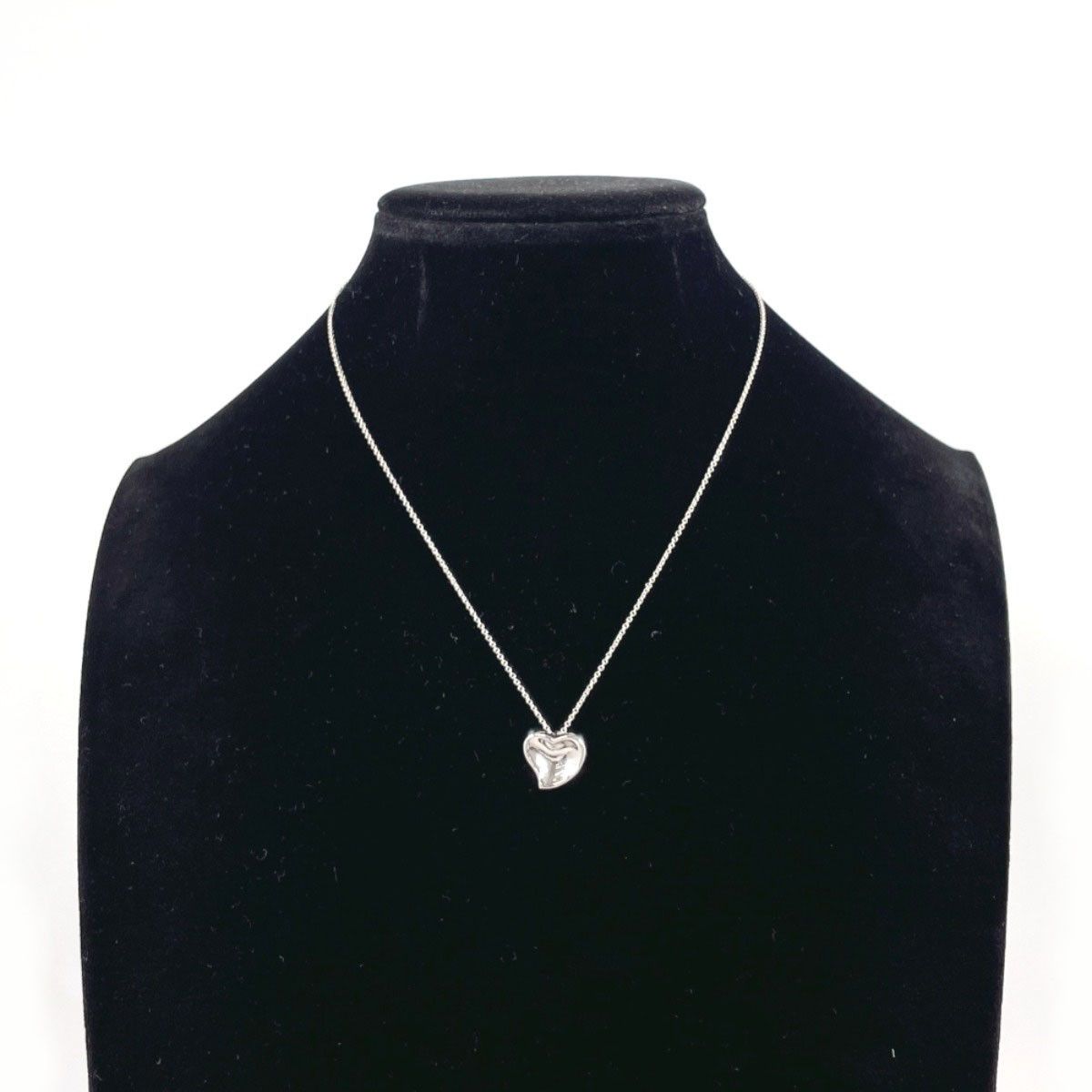 Tiffany & Co. Tiffany & Co. Tiffany & Co. Curved Heart Elsa Peretti Silver 925 Necklace Precious Metal Necklace DUTY FREE for USA Size ONE SIZE - 15 Thumbnail