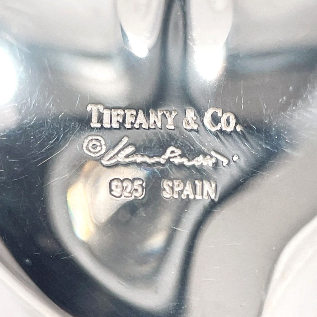 Tiffany & Co. Tiffany & Co. Tiffany & Co. Curved Heart Elsa Peretti Silver 925 Necklace Precious Metal Necklace DUTY FREE for USA Size ONE SIZE - 9 Thumbnail
