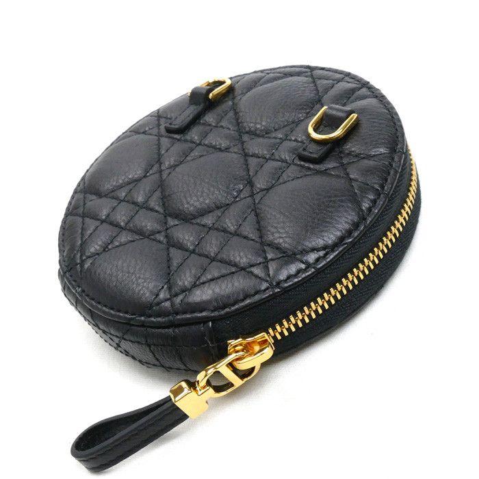 Dior Dior Dior Dior Caro Calfskin Shoulder Bag Leather Shoulder Bag S5092UWHC 900U DUTY FREE for USA Size ONE SIZE - 3 Thumbnail