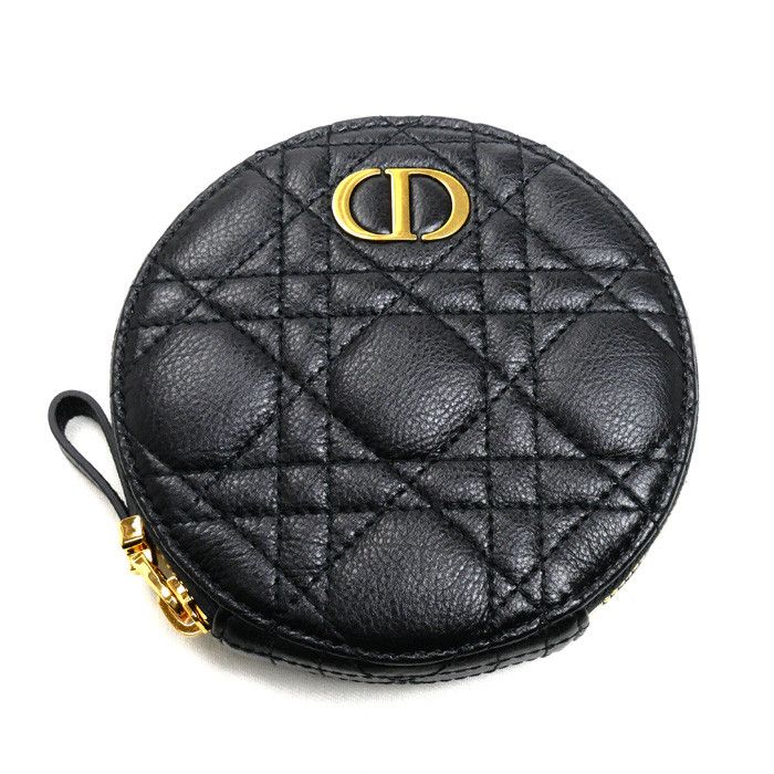 Dior Dior Dior Dior Caro Calfskin Shoulder Bag Leather Shoulder Bag S5092UWHC 900U DUTY FREE for USA Size ONE SIZE - 2 Thumbnail