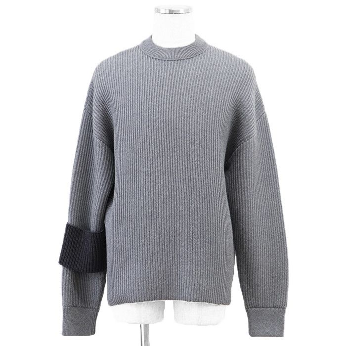 Louis Vuitton Louis Vuitton Louis Vuitton World Logo Jacquard Wool Knit Textile Tops RM192OZJHNH89W DUTY FREE for USA Size ONE SIZE - 4 Thumbnail