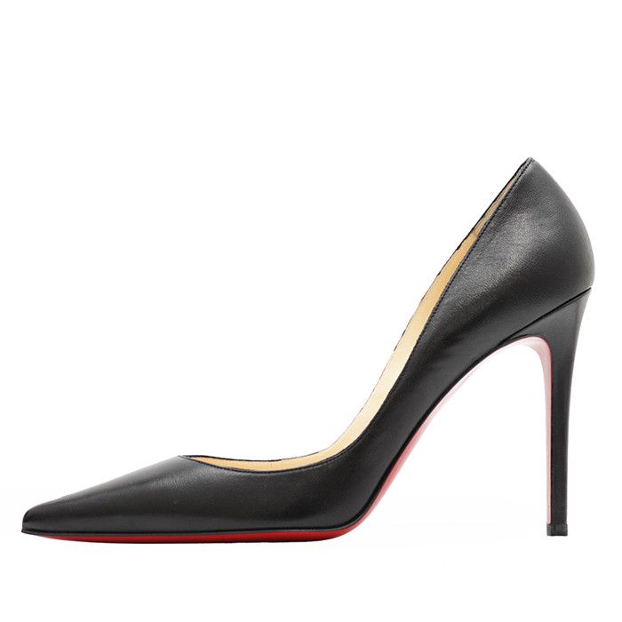 Christian Louboutin Christian Louboutin Christian Louboutin NEW DECOLTISSIMO 100 NAPPA Leather Pumps Leather Shoes NEW DECOLTISSIMO 100 NAPPA DUTY FREE for USA Size ONE SIZE - 5 Thumbnail