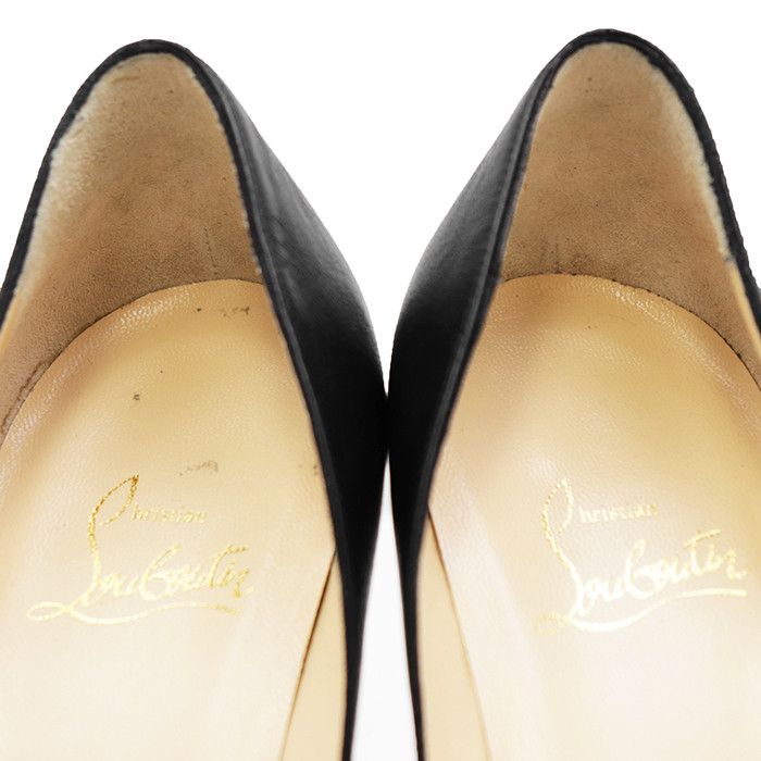 Christian Louboutin Christian Louboutin Christian Louboutin NEW DECOLTISSIMO 100 NAPPA Leather Pumps Leather Shoes NEW DECOLTISSIMO 100 NAPPA DUTY FREE for USA Size ONE SIZE - 7 Thumbnail
