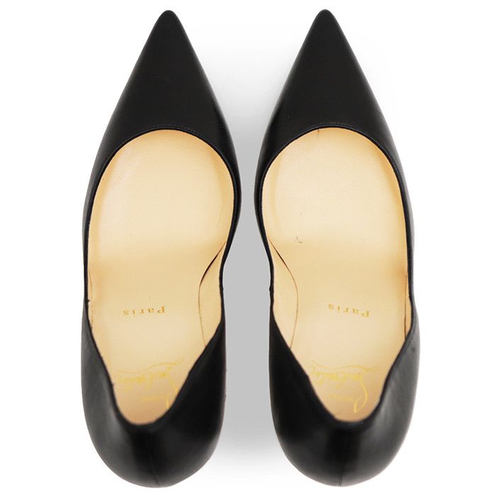 Christian Louboutin Christian Louboutin Christian Louboutin NEW DECOLTISSIMO 100 NAPPA Leather Pumps Leather Shoes NEW DECOLTISSIMO 100 NAPPA DUTY FREE for USA Size ONE SIZE - 8 Thumbnail