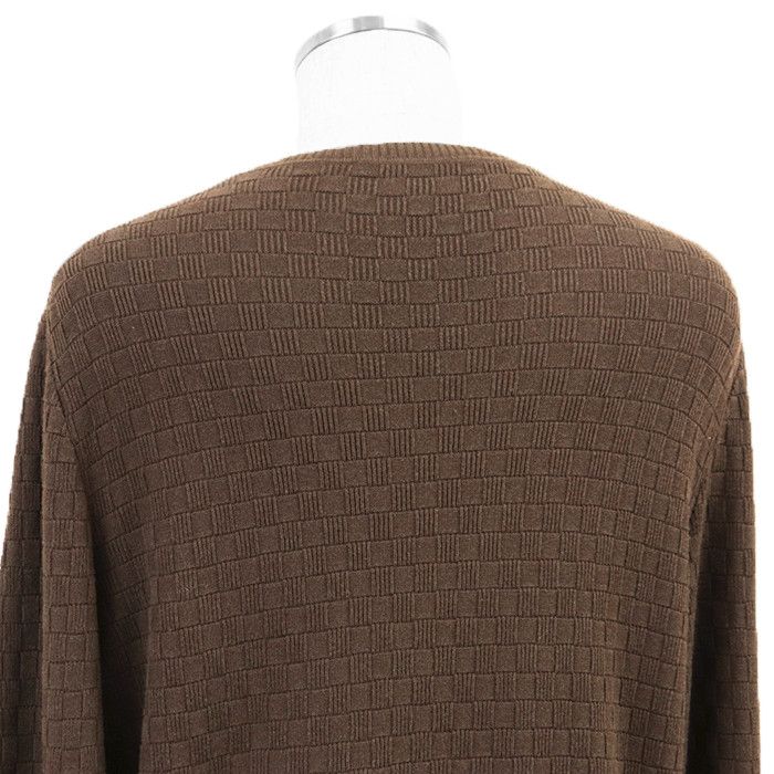 Louis Vuitton Louis Vuitton Louis Vuitton Damier Cotton Wool Knitwear Textile Tops DUTY FREE for USA Size ONE SIZE - 11 Thumbnail