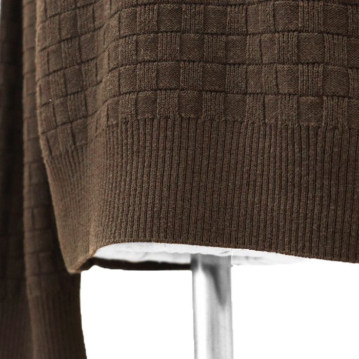 Louis Vuitton Louis Vuitton Louis Vuitton Damier Cotton Wool Knitwear Textile Tops DUTY FREE for USA Size ONE SIZE - 5 Thumbnail