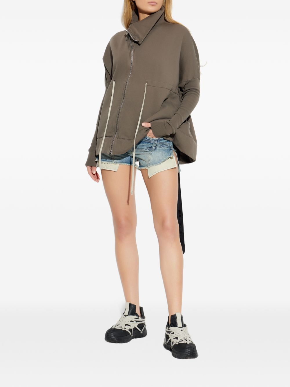 Rick Owens Drkshdw MOUNTAIN SAIL SWEATSHIRT Size XS / US 0-2 / IT 36-38 - 4 Thumbnail