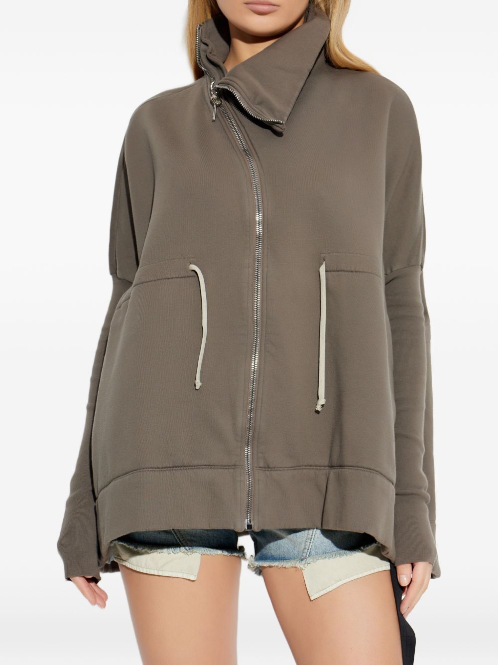 Rick Owens Drkshdw MOUNTAIN SAIL SWEATSHIRT Size XS / US 0-2 / IT 36-38 - 2 Thumbnail