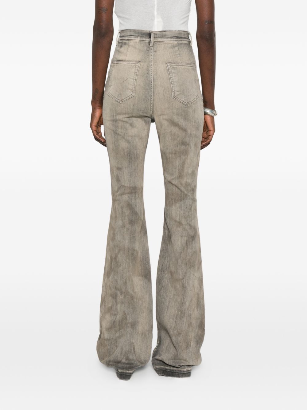 Rick Owens Drkshdw BOOTCUT DENIM JEANS Size 28" / US 6 / IT 42 - 4 Thumbnail