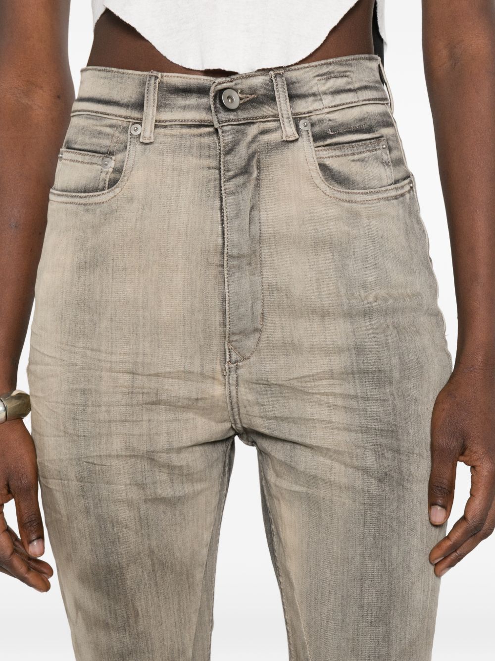 Rick Owens Drkshdw BOOTCUT DENIM JEANS Size 29" - 3 Thumbnail