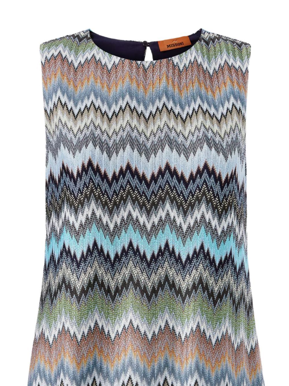 Missoni ZIG ZAG SHORT DRESS Size M / US 6-8 / IT 42-44 - 2 Thumbnail