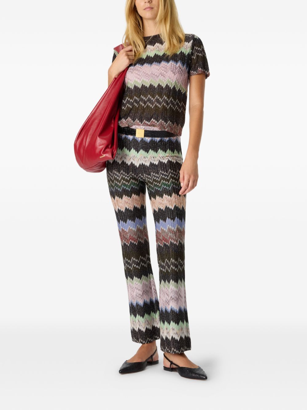 Missoni ZIG ZAG TROUSERS Size 28" / US 6 / IT 42 - 2 Thumbnail