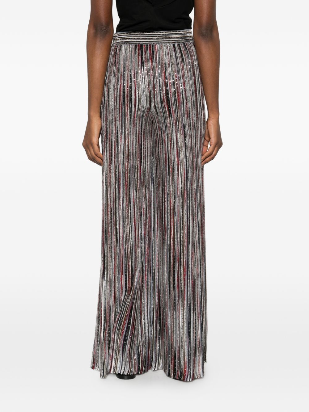 Missoni STRIPED WIDE-LEG TROUSERS Size 28" / US 6 / IT 42 - 2 Thumbnail