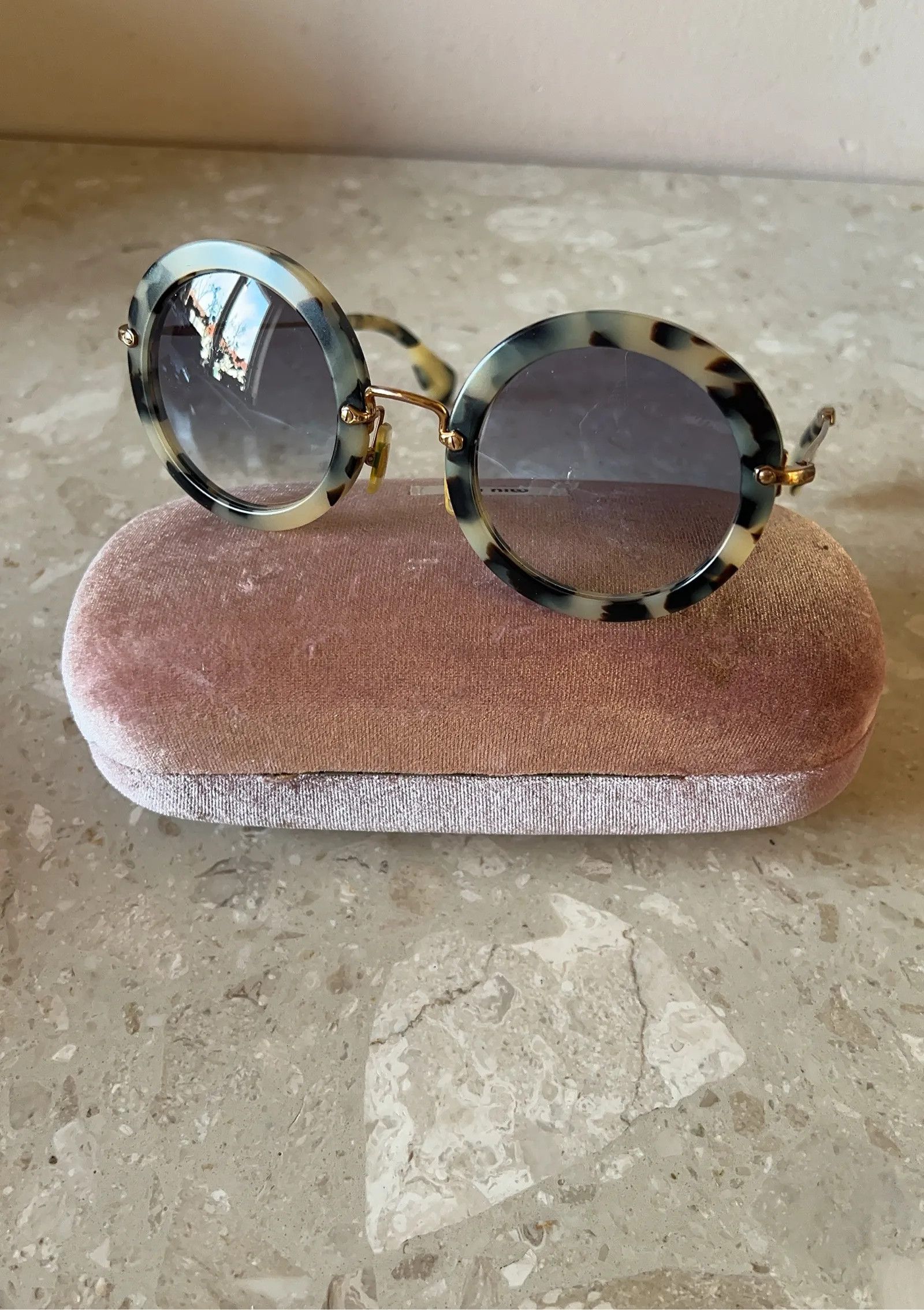 Miu Miu Miu Miu Sunglasses Size ONE SIZE - 5 Thumbnail