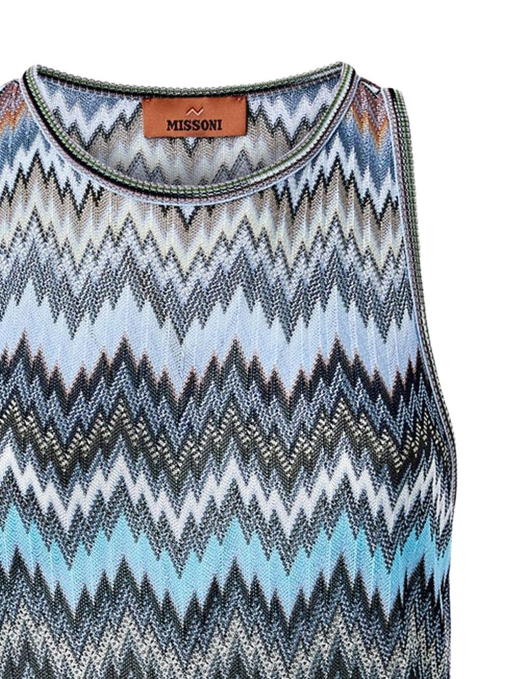 Missoni ZIG ZAG TANK TOP Size M / US 6-8 / IT 42-44 - 2 Thumbnail