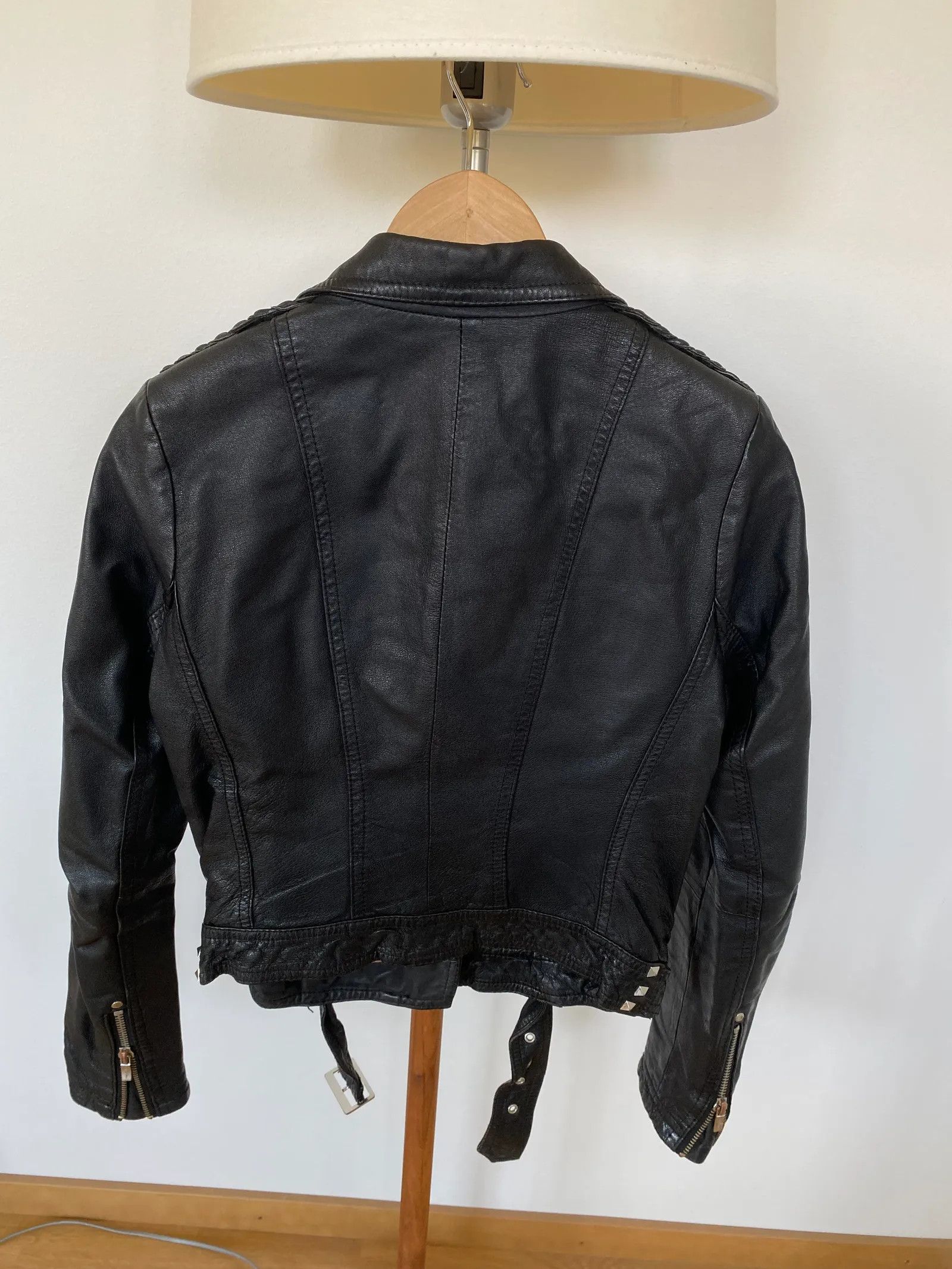 JOFAMA Jofama Jofama by Kenza 3 Leather Jacket Size XS / US 0-2 / IT 36-38 - 3 Thumbnail